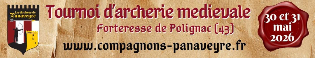 Tournoi d'archerie médiévale Polignac