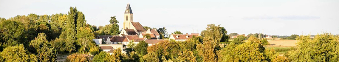 village d'Aulnoy au coeur du pays de Brie