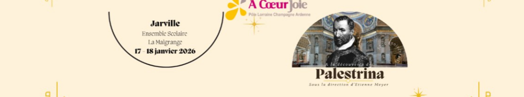 Découverte Palestrina – Nancy
