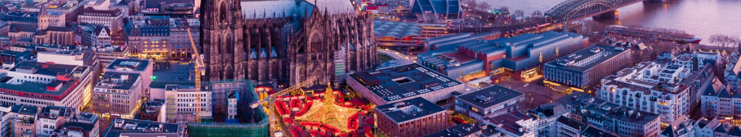 Marché de Noël et cathédrale de Cologne